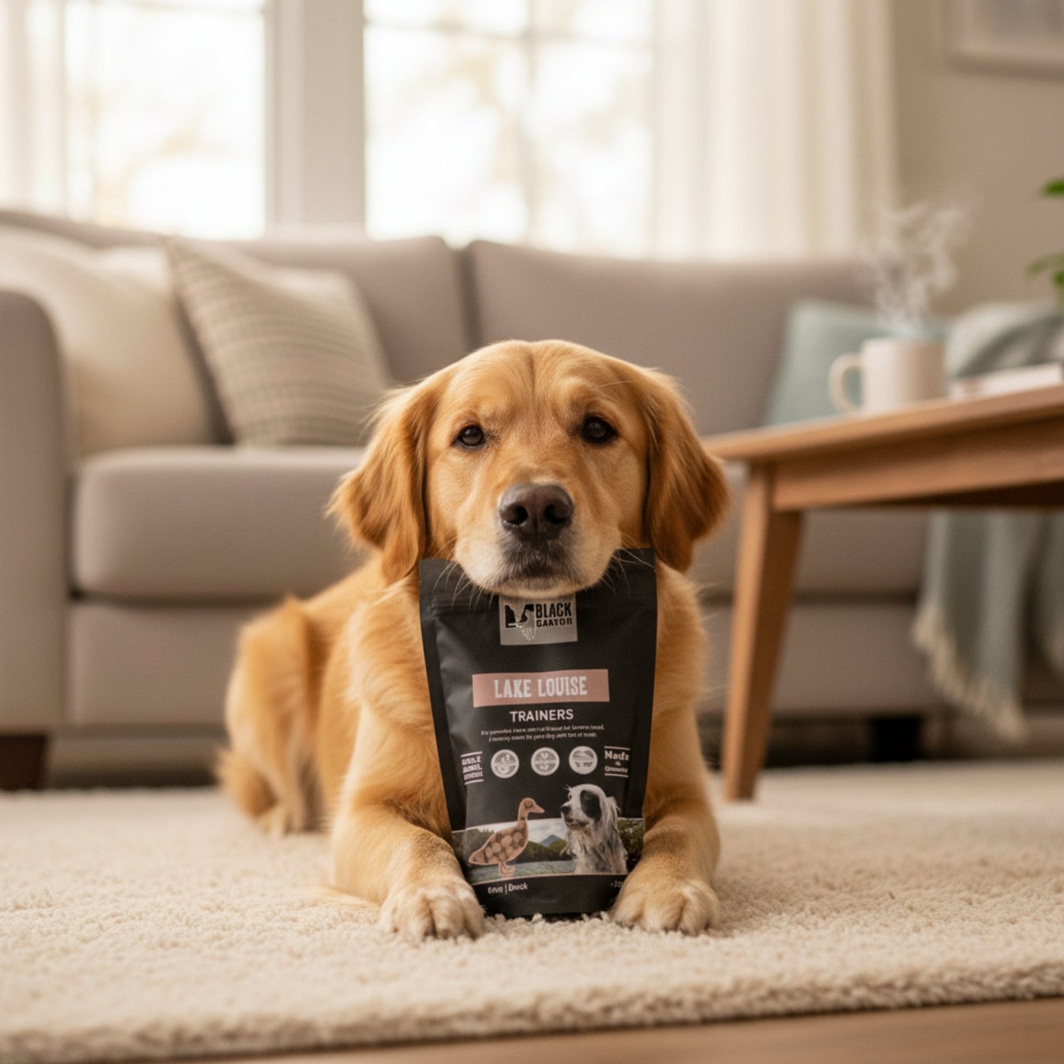 Black Canyon Trainers Lake Louise – Premium Enten - Trainingssnack für Hunde | Getreidefreie Belohnungs - Leckerlis mit Kartoffel | Ideal für Training, Erziehung &amp; Zahnpflege - Woofshack