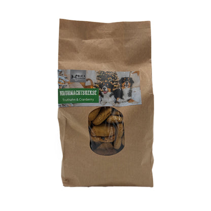 Black Canyon Wauhnachtskekse Truthahn &amp; Cranberry, Hundesnack - Woofshack