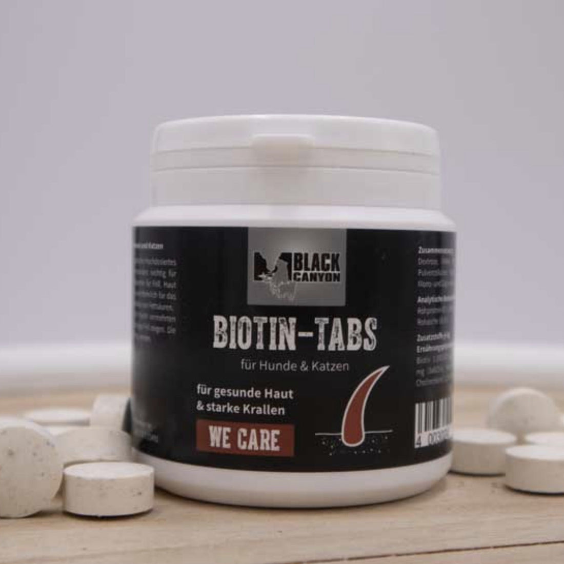 Black Canyon we care Biotin Tabs - Woofshack