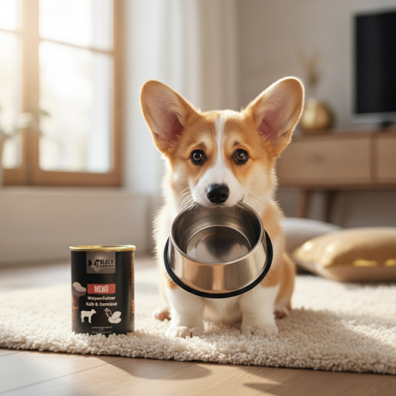 Black Canyon Welpenfutter Menü Kalb &amp; Gemüse - Getreidefreies Nassfutter - Woofshack