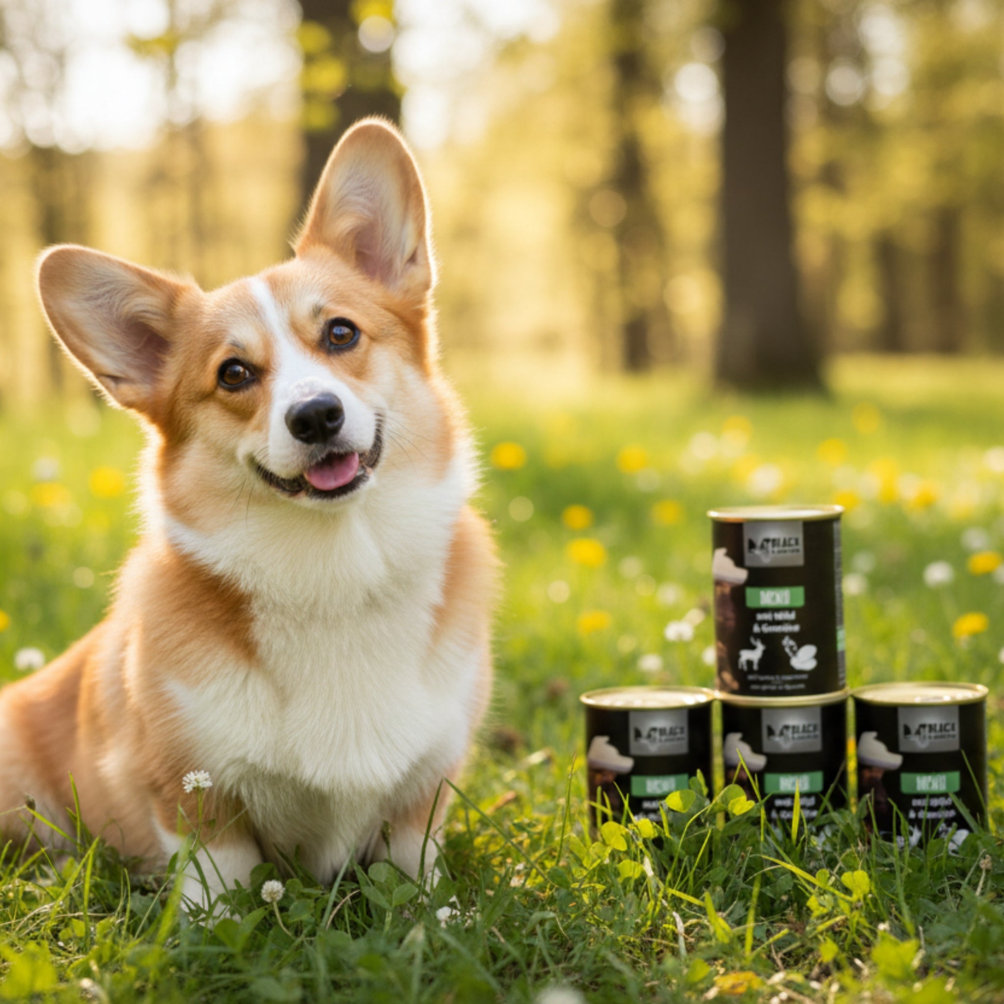 Black Canyon Wild &amp; Gemüse Menü – Getreidefreies Premium Nassfutter mit 91% Fleisch für ernährungssensible Hunde, natürlich &amp; artgerecht nach dem Vorbild des Wolfes - Woofshack
