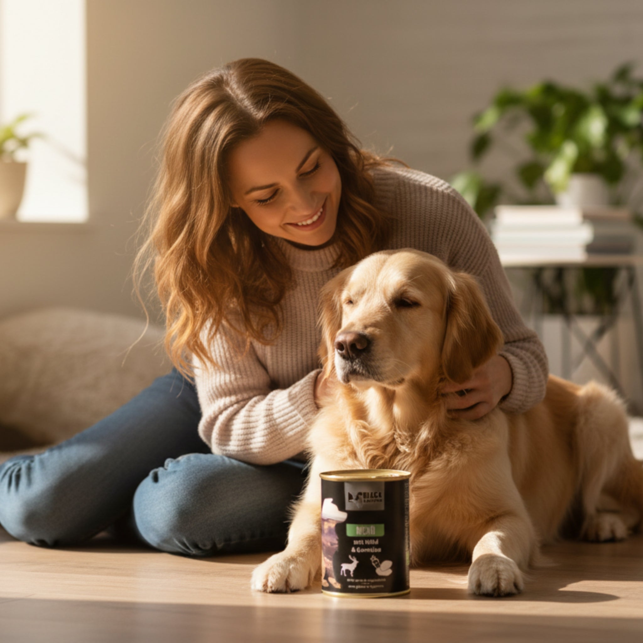 Black Canyon Wild &amp; Gemüse Menü – Getreidefreies Premium Nassfutter mit 91% Fleisch für ernährungssensible Hunde, natürlich &amp; artgerecht nach dem Vorbild des Wolfes - Woofshack