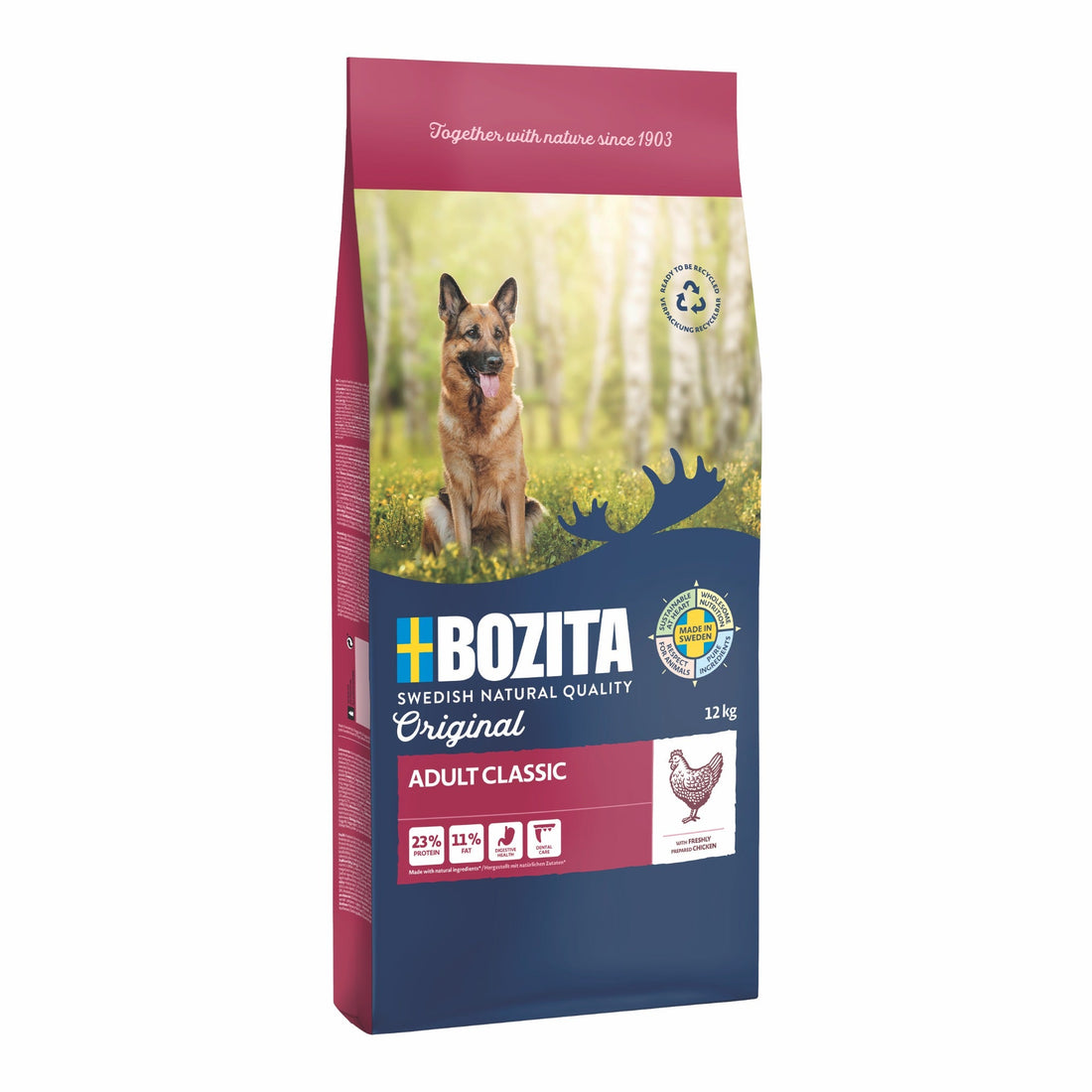 BOZITA Original Adult Classic Huhn, Hunde Trockenfutter - Woofshack