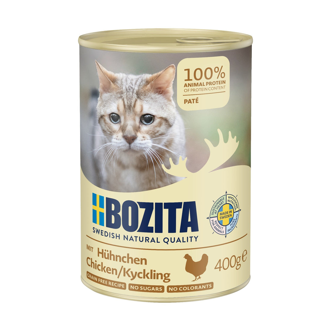 BOZITA Paté mit Hühnchen, Katzen Nassfutter - Woofshack