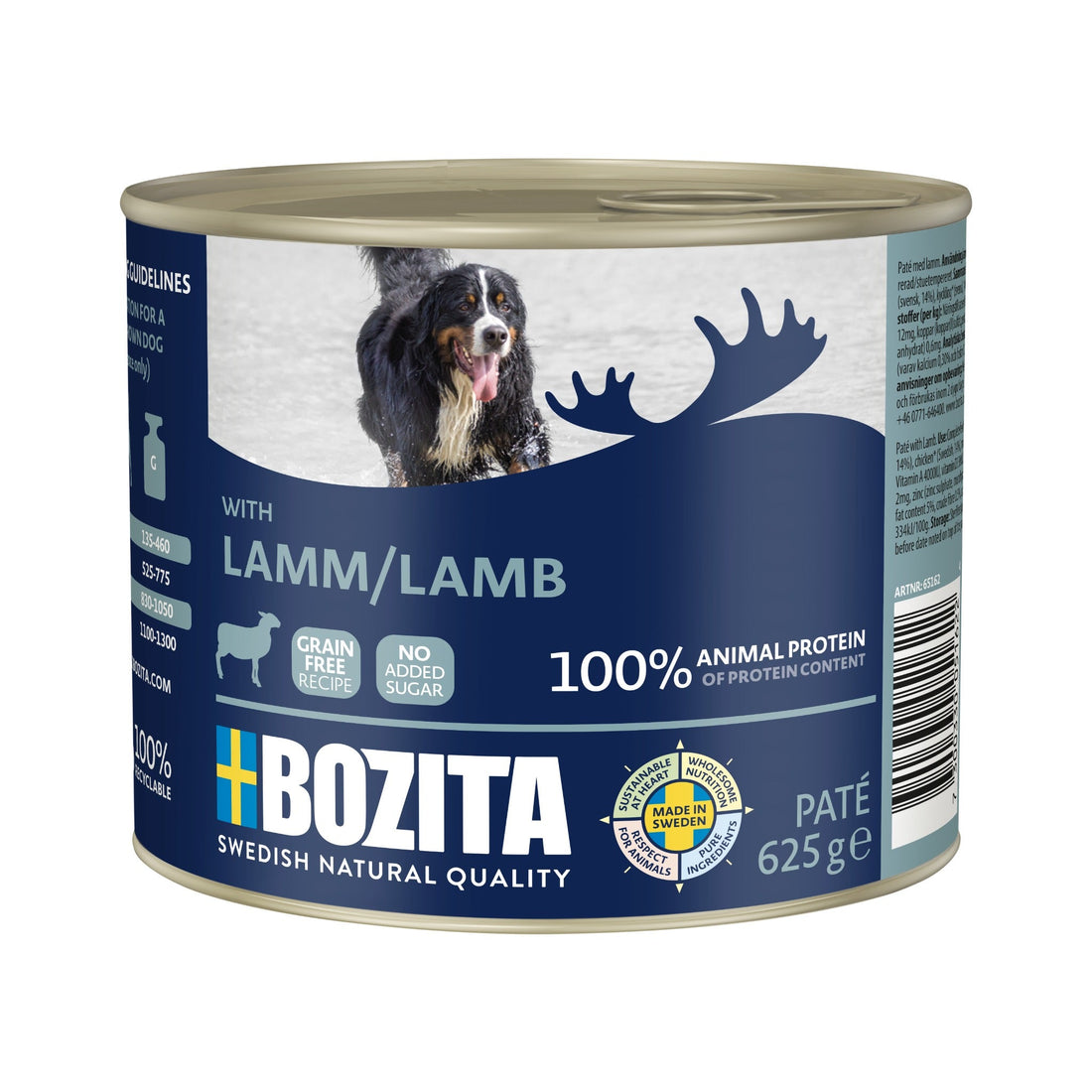 BOZITA Paté mit Lamm, Hunde Nassfutter - Woofshack