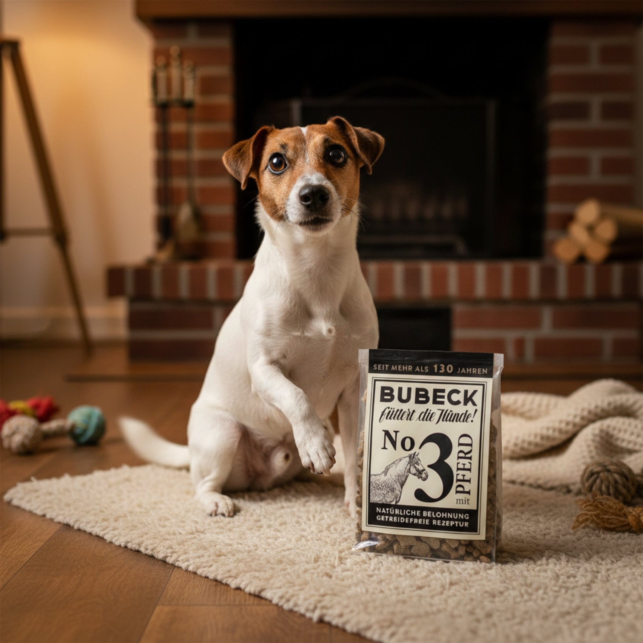 Bubeck No. 3 mit Pferdefleisch – Premium Hundesnack getreidefrei für Allergiker, sensible Hunde &amp; Futtermittelunverträglichkeiten - Woofshack