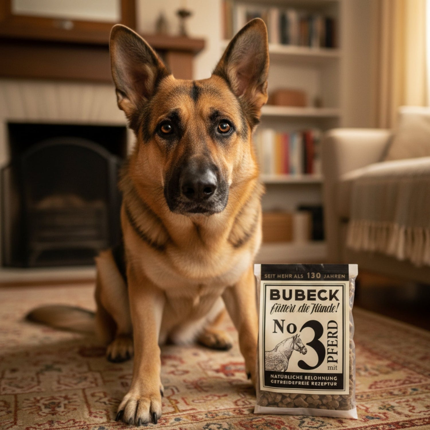 Bubeck No. 3 mit Pferdefleisch – Premium Hundesnack getreidefrei für Allergiker, sensible Hunde &amp; Futtermittelunverträglichkeiten - Woofshack