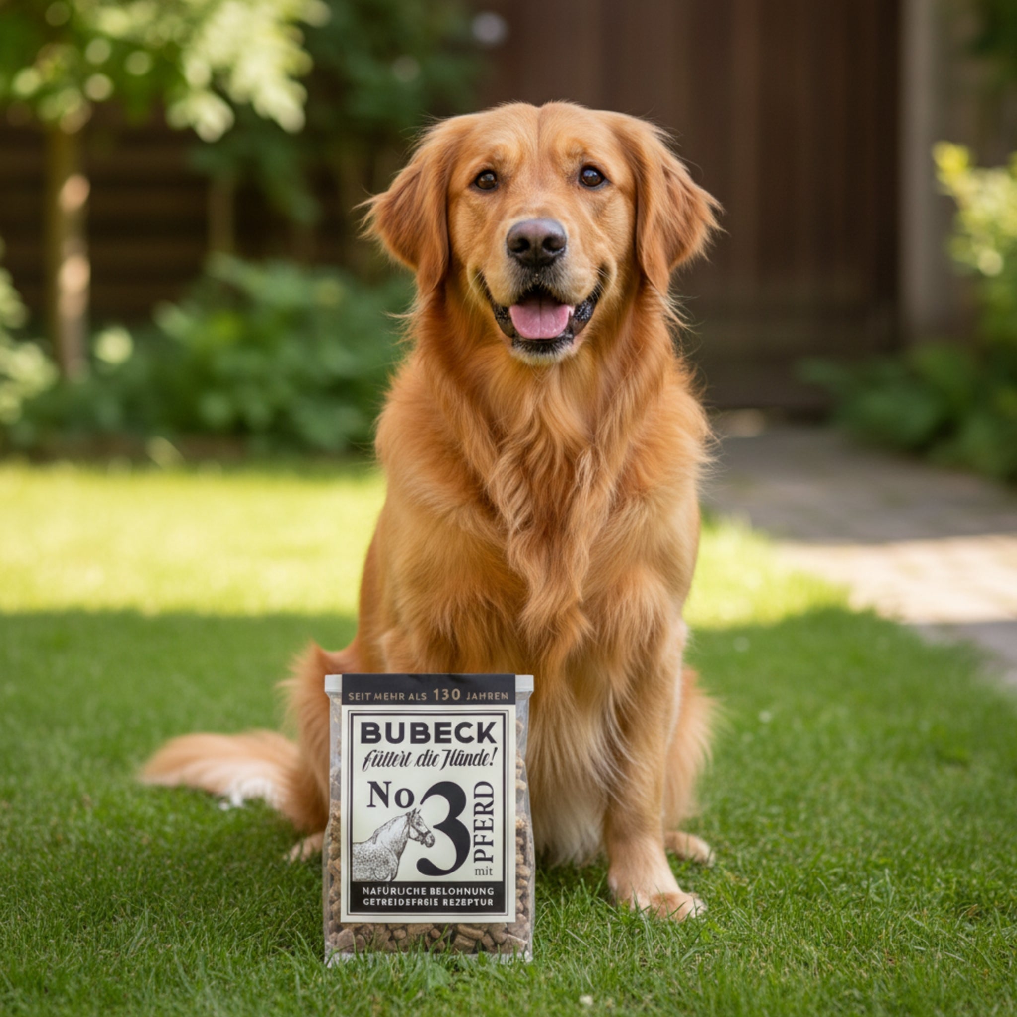 Bubeck No. 3 mit Pferdefleisch – Premium Hundesnack getreidefrei für Allergiker, sensible Hunde &amp; Futtermittelunverträglichkeiten - Woofshack