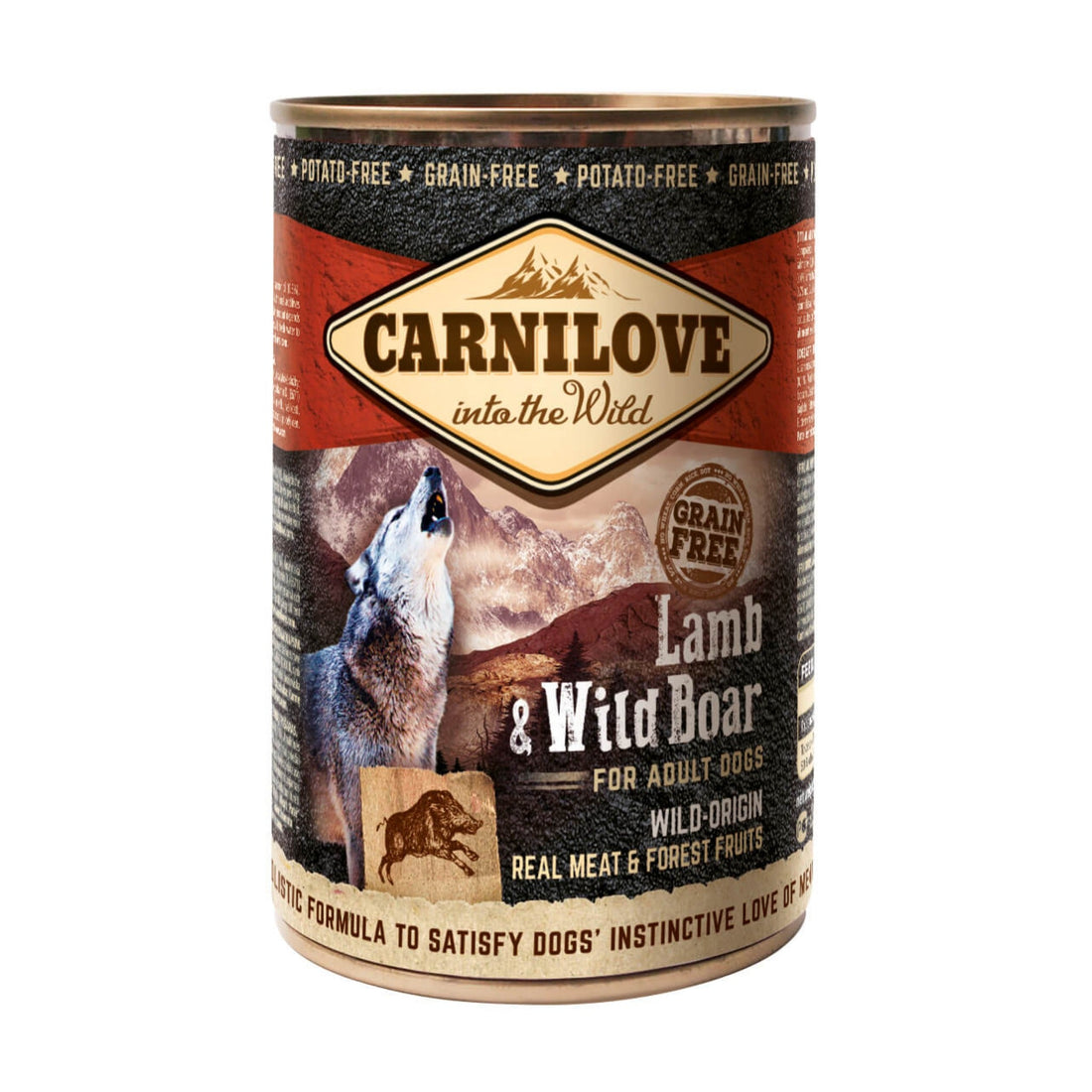 Carnilove Dog Adult Lamb &amp; Wild Boar, Hunde Nassfutter - Woofshack