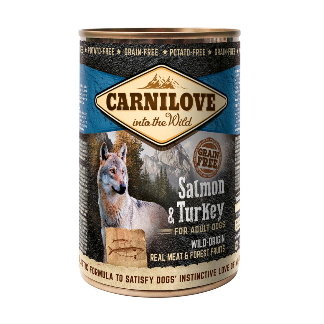 Carnilove Dog Adult Salmon &amp; Turkey, Hunde Nassfutter - Woofshack
