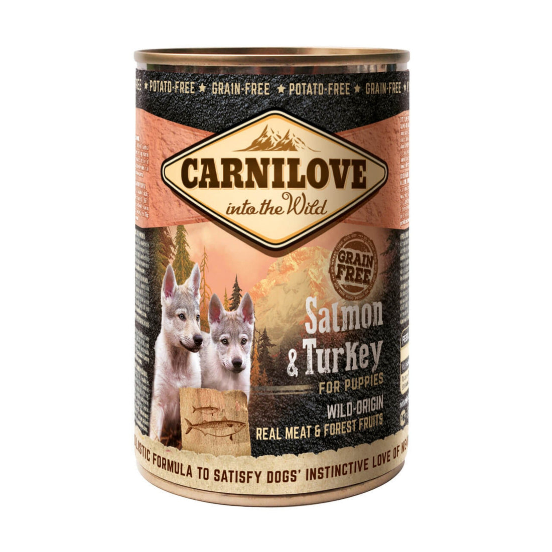 Carnilove Dog Puppy Salmon &amp; Turkey, Hunde Nassfutter - Woofshack