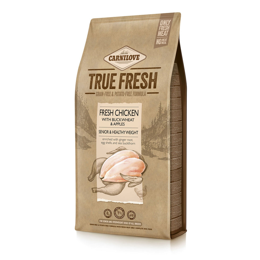 Carnilove Dog Senior True Fresh - Fresh Chicken, Hunde Trockenfutter - Woofshack