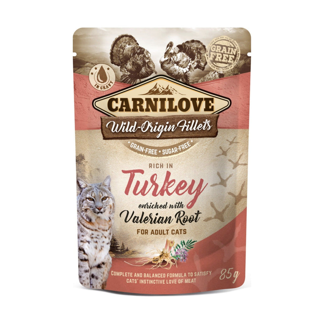Carnilove Pouch Cat Sterilized Quail with Dandelion, Katzen Nassfutter - Woofshack