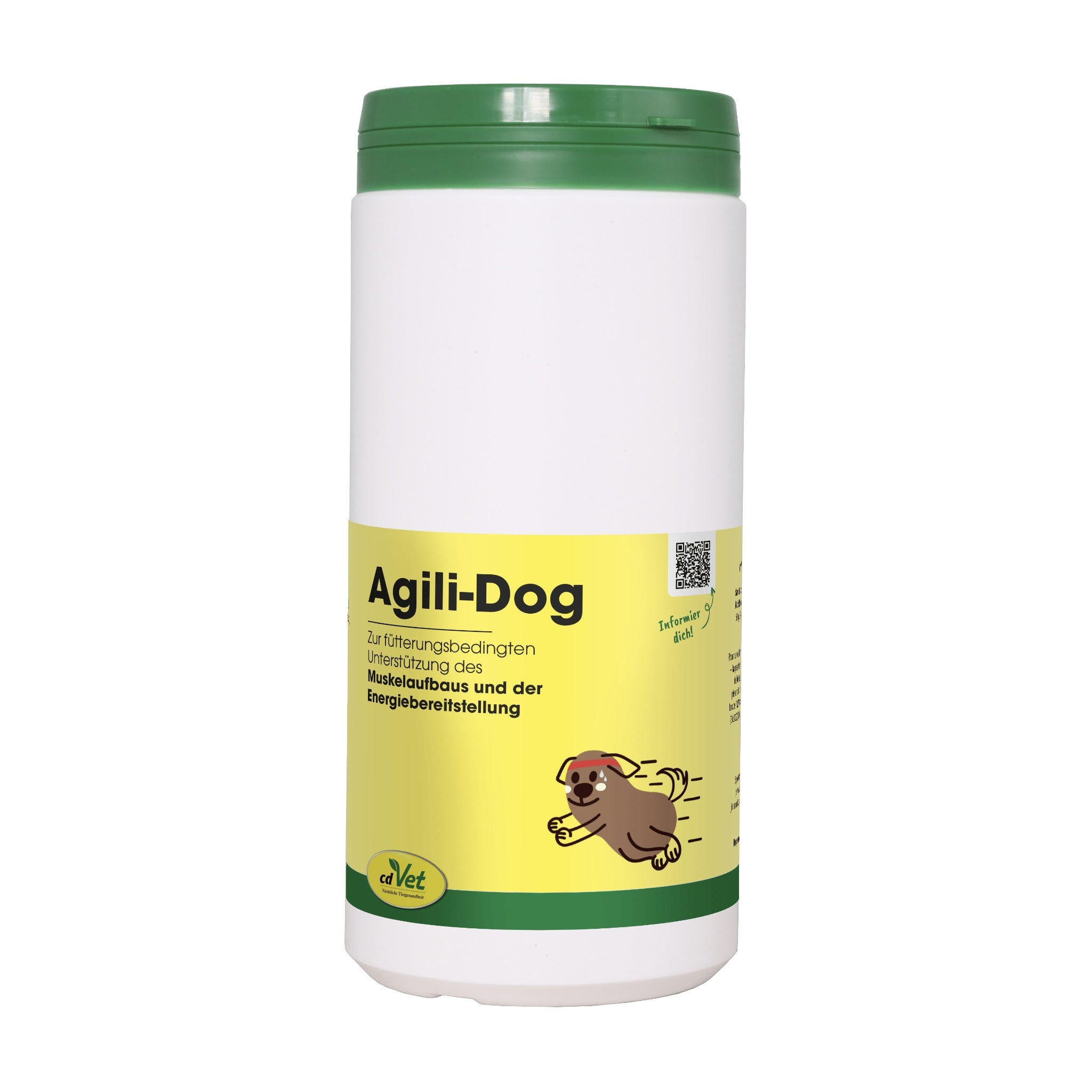 cdVet Agili-Dog – Natürliche Nahrungsergänzung für Beweglichkeit, Muskelaufbau und Vitalität bei Hunden