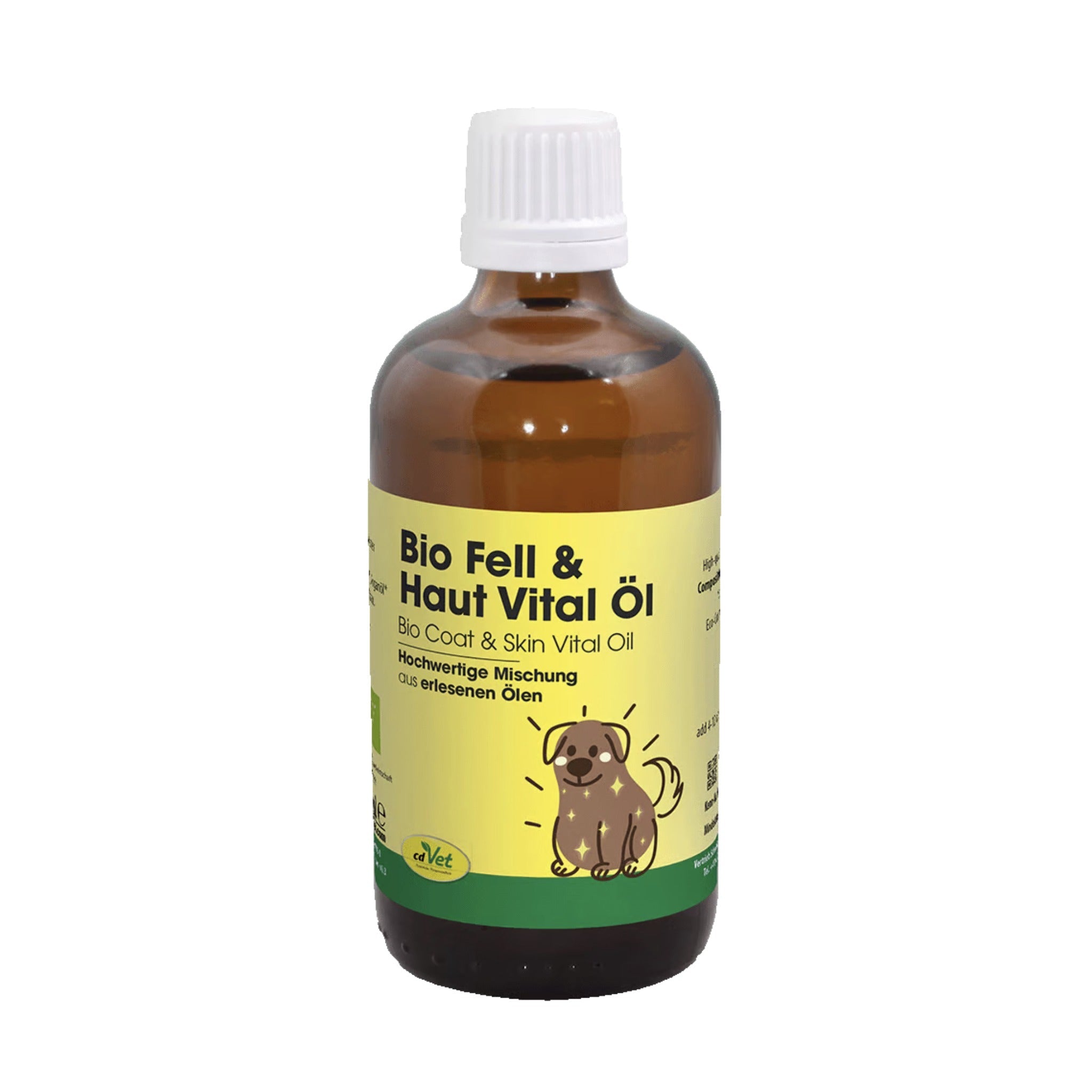 cdVet Bio Fell &amp; Haut Vital Öl - Woofshack