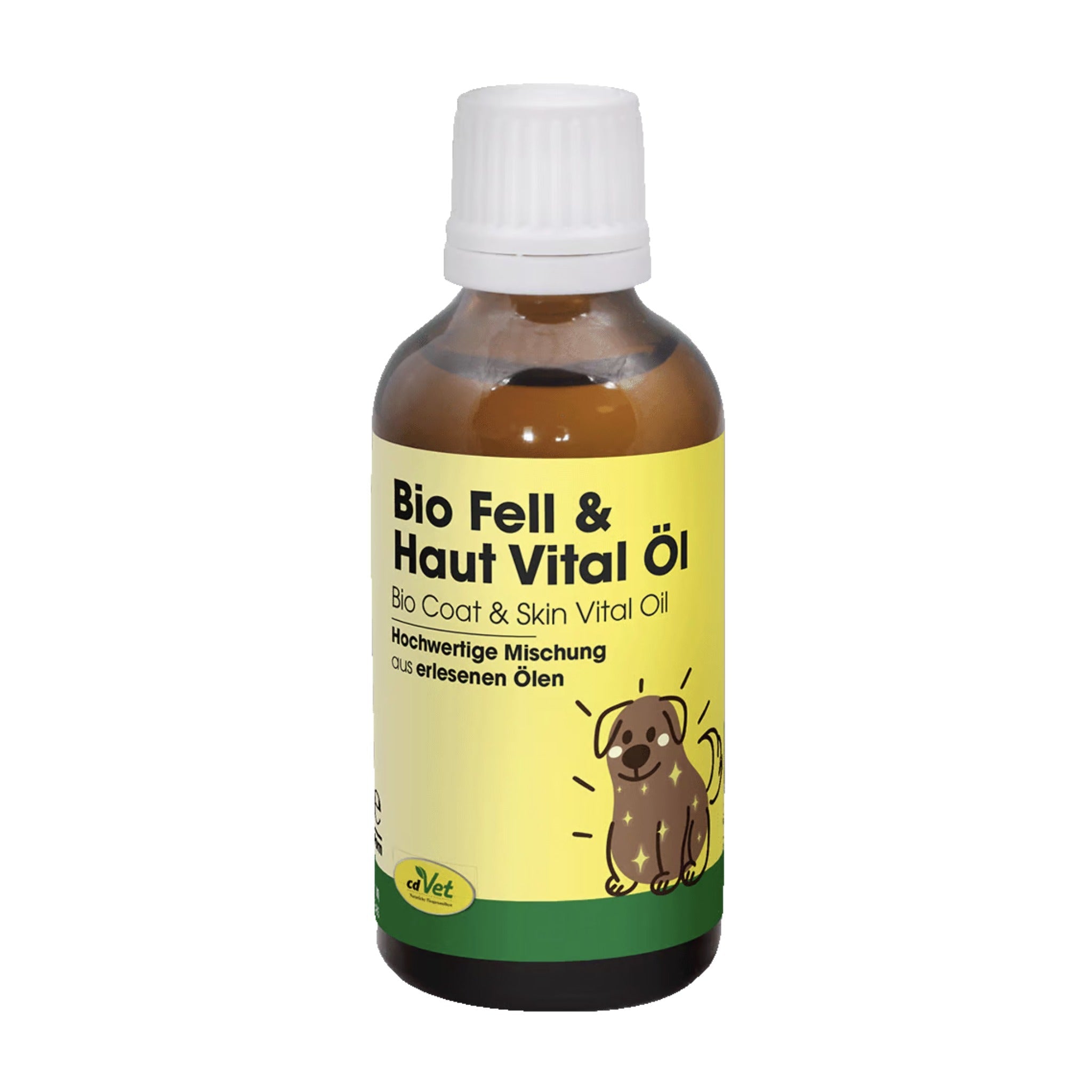 cdVet Bio Fell &amp; Haut Vital Öl - Woofshack