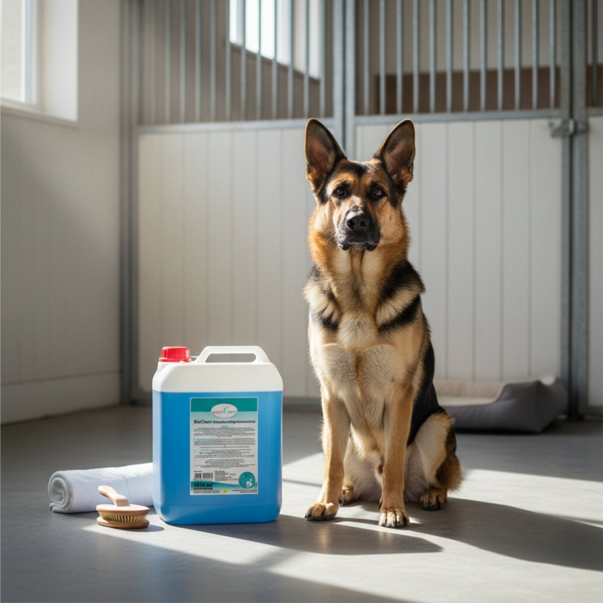 cdVet casaCare BioClean Intensivreiniger – Biologisches Konzentrat für Haushalt, Auto, Stall &amp; Tierpflege | Entfernt Teer, Harz, Fett &amp; hartnäckige Flecken - Woofshack