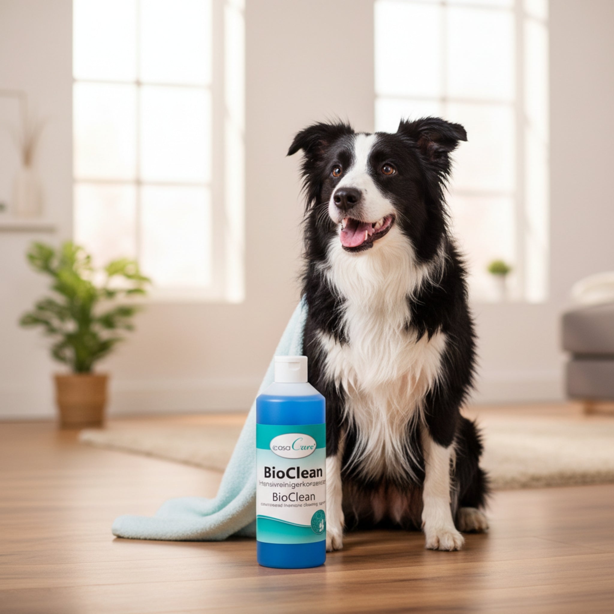 cdVet casaCare BioClean Intensivreiniger – Biologisches Konzentrat für Haushalt, Auto, Stall &amp; Tierpflege | Entfernt Teer, Harz, Fett &amp; hartnäckige Flecken - Woofshack