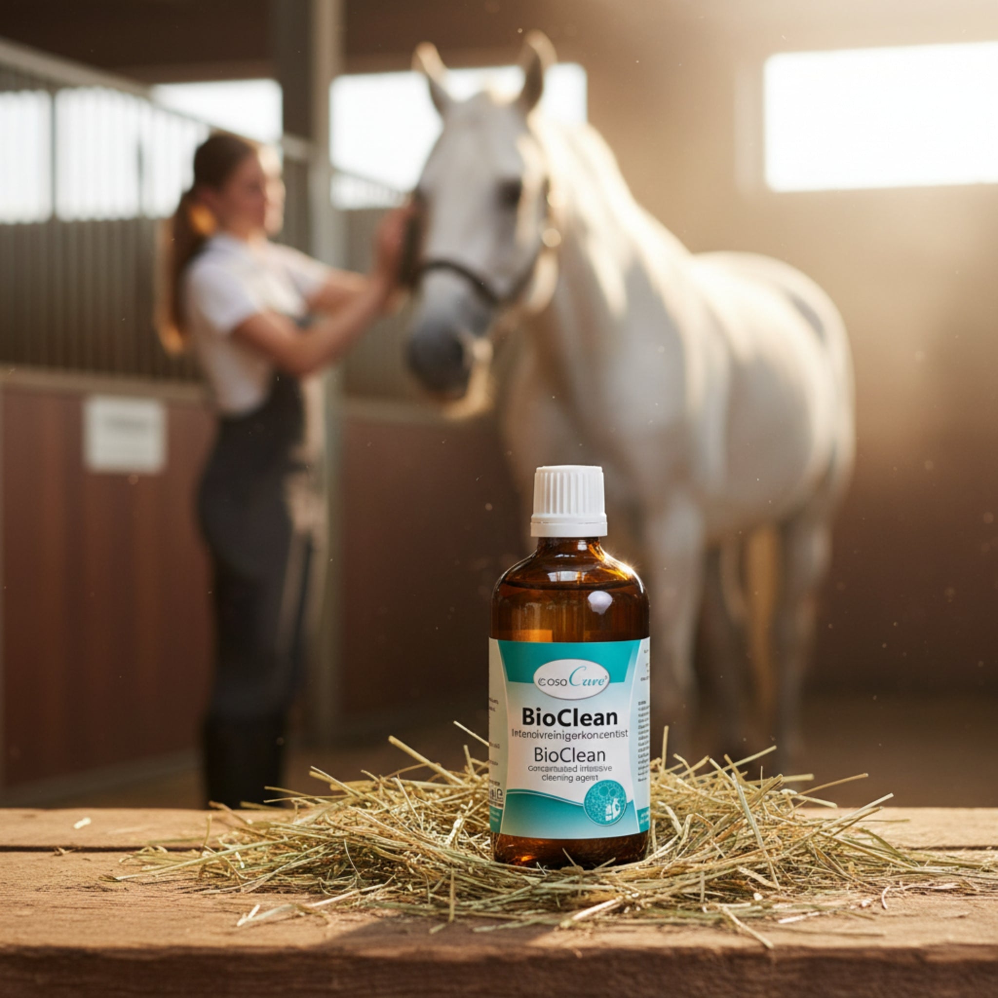cdVet casaCare BioClean Intensivreiniger – Biologisches Konzentrat für Haushalt, Auto, Stall &amp; Tierpflege | Entfernt Teer, Harz, Fett &amp; hartnäckige Flecken - Woofshack