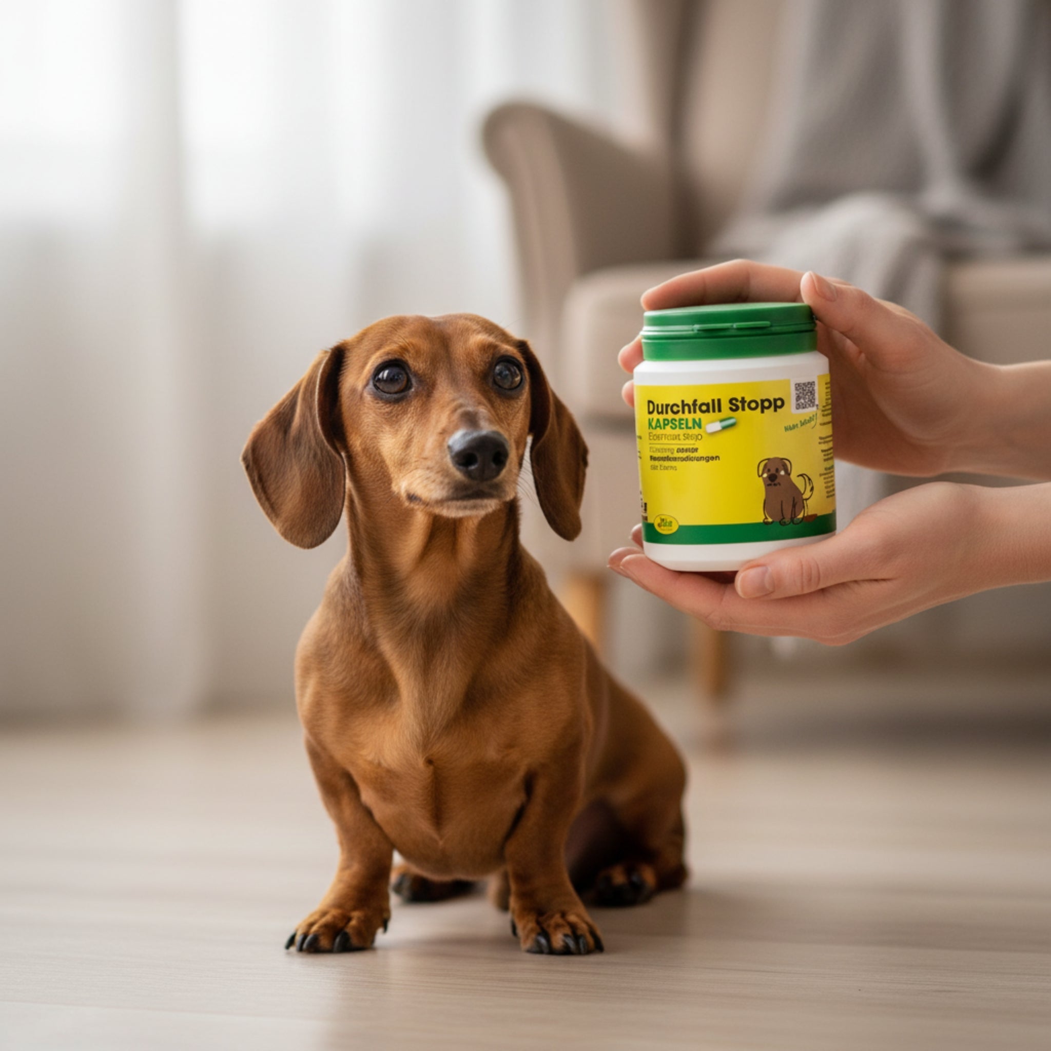 cdVet Durchfall Stopp – Natürliche Soforthilfe bei Durchfall für Hunde &amp; Katzen | Stabilisiert die Darmflora schnell &amp; sanft - Woofshack