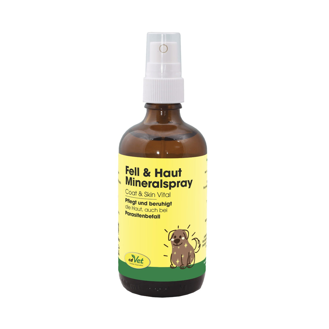 cdVet Fell &amp; Haut Mineralspray für Hunde - Woofshack