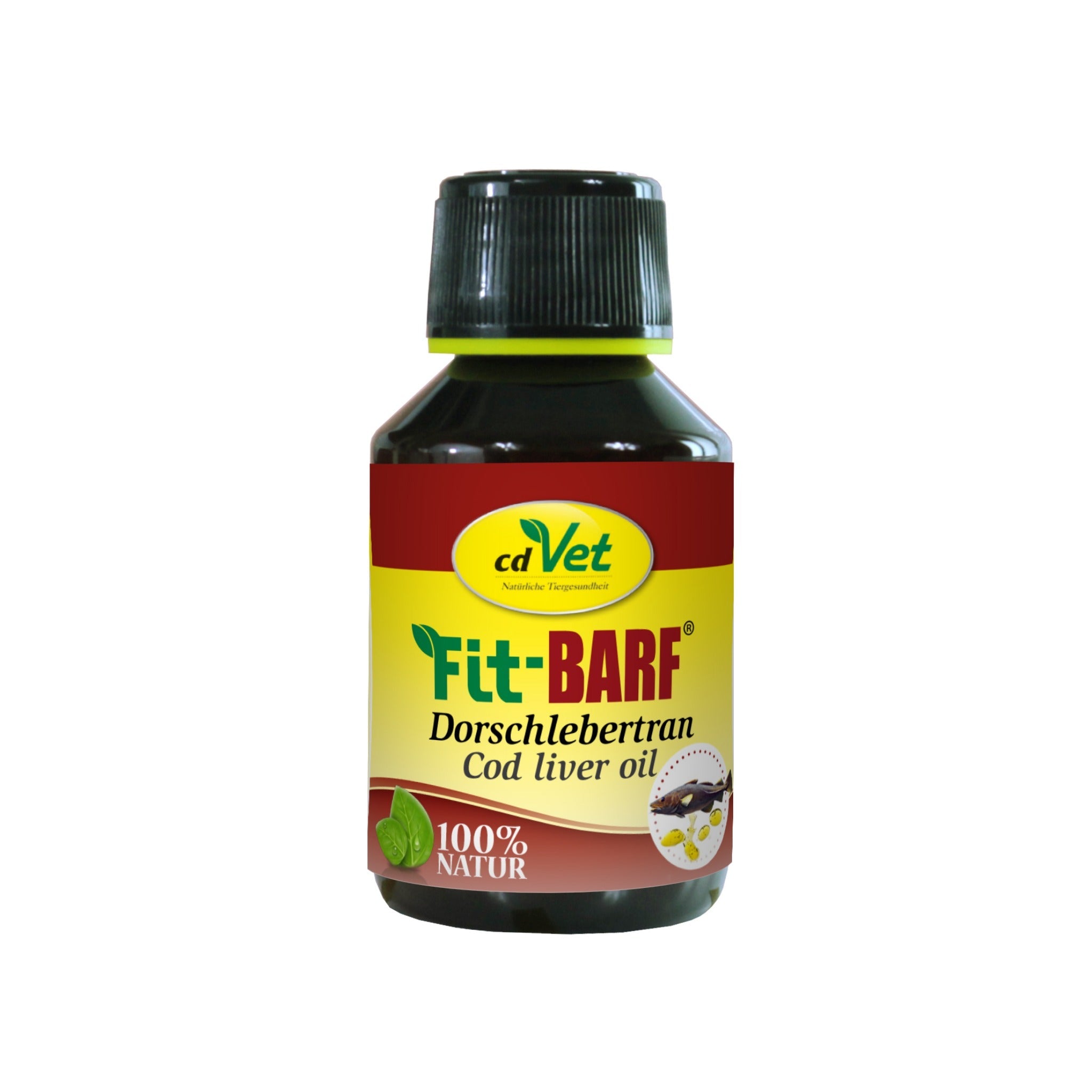 cdVet Fit-BARF Dorschlebertran für Hunde - Woofshack