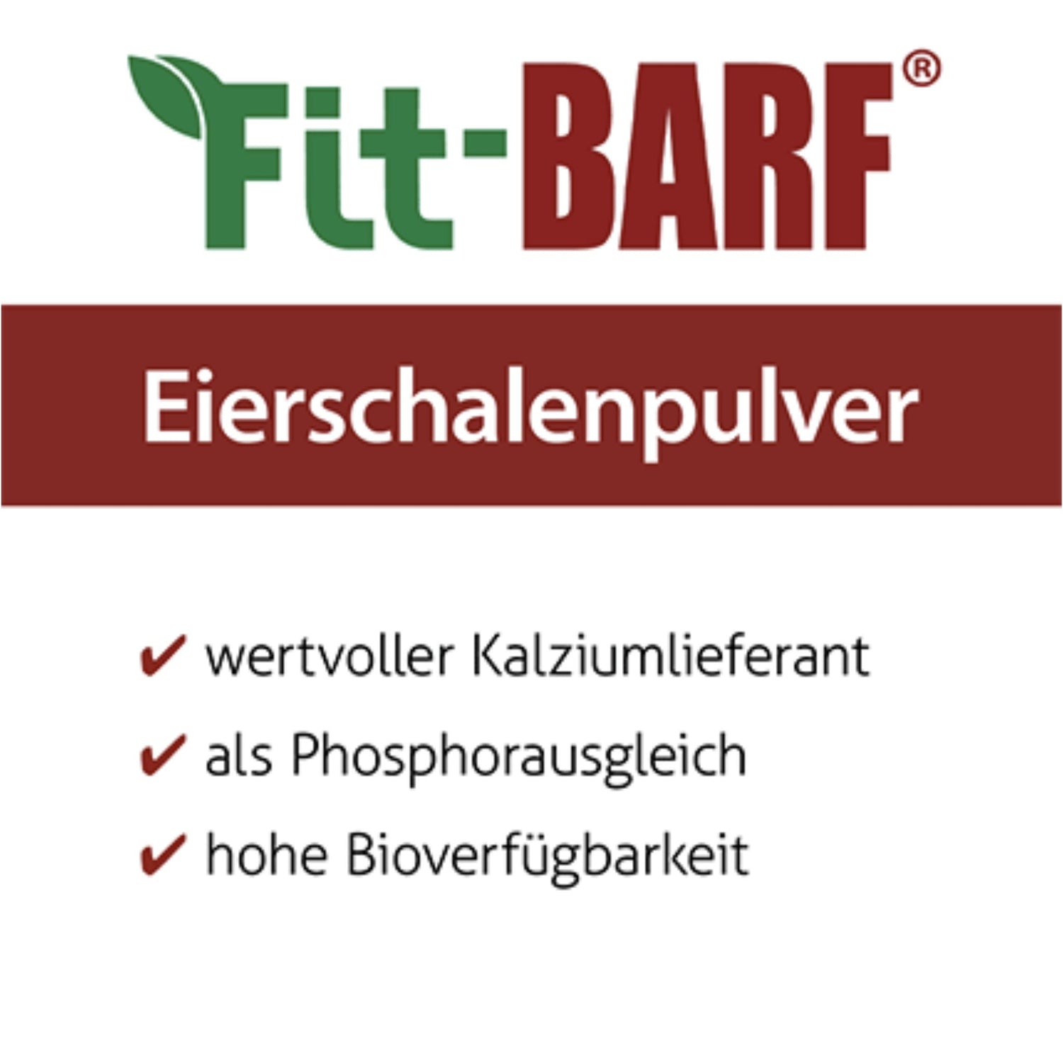 cdVet Fit-BARF Eierschalenpulver für Hunde - Woofshack