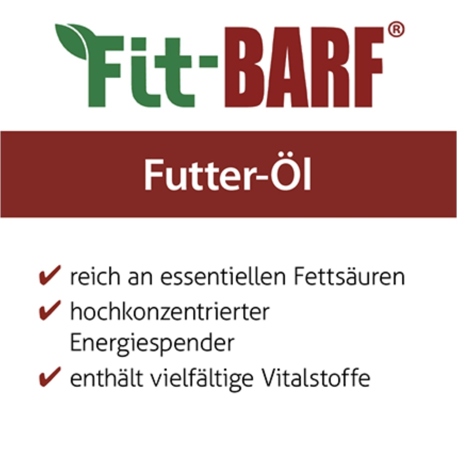 cdVet Fit - BARF Futter - Öl für Hunde - Woofshack