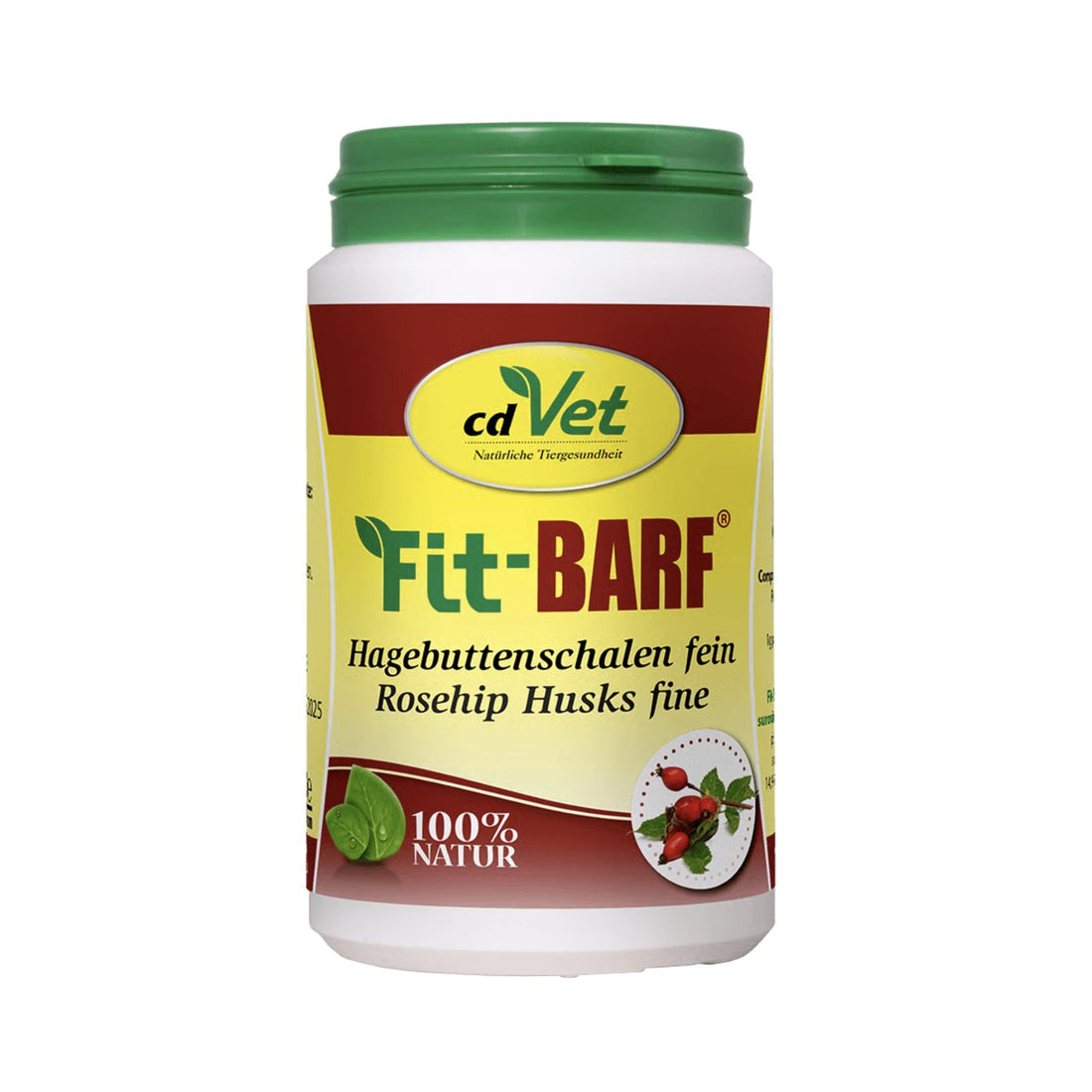 cdVet Fit - BARF Hagebuttenschalen fein für Hunde - Woofshack