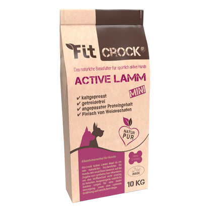 cdVet Fit-Crock Active Lamb Mini - Cold pressed