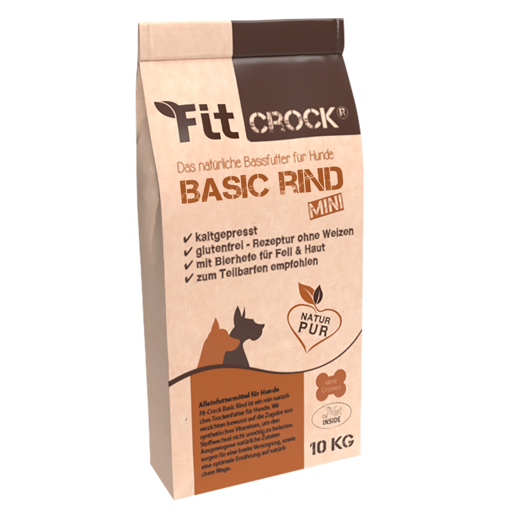 cdVet Fit-Crock Basic Rind Mini - Kaltgepresst