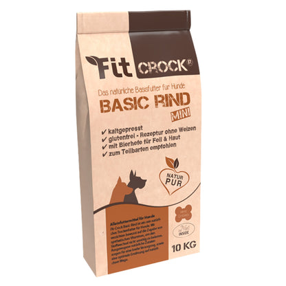 cdVet Fit-Crock Basic Bœuf Mini - Pressé à froid