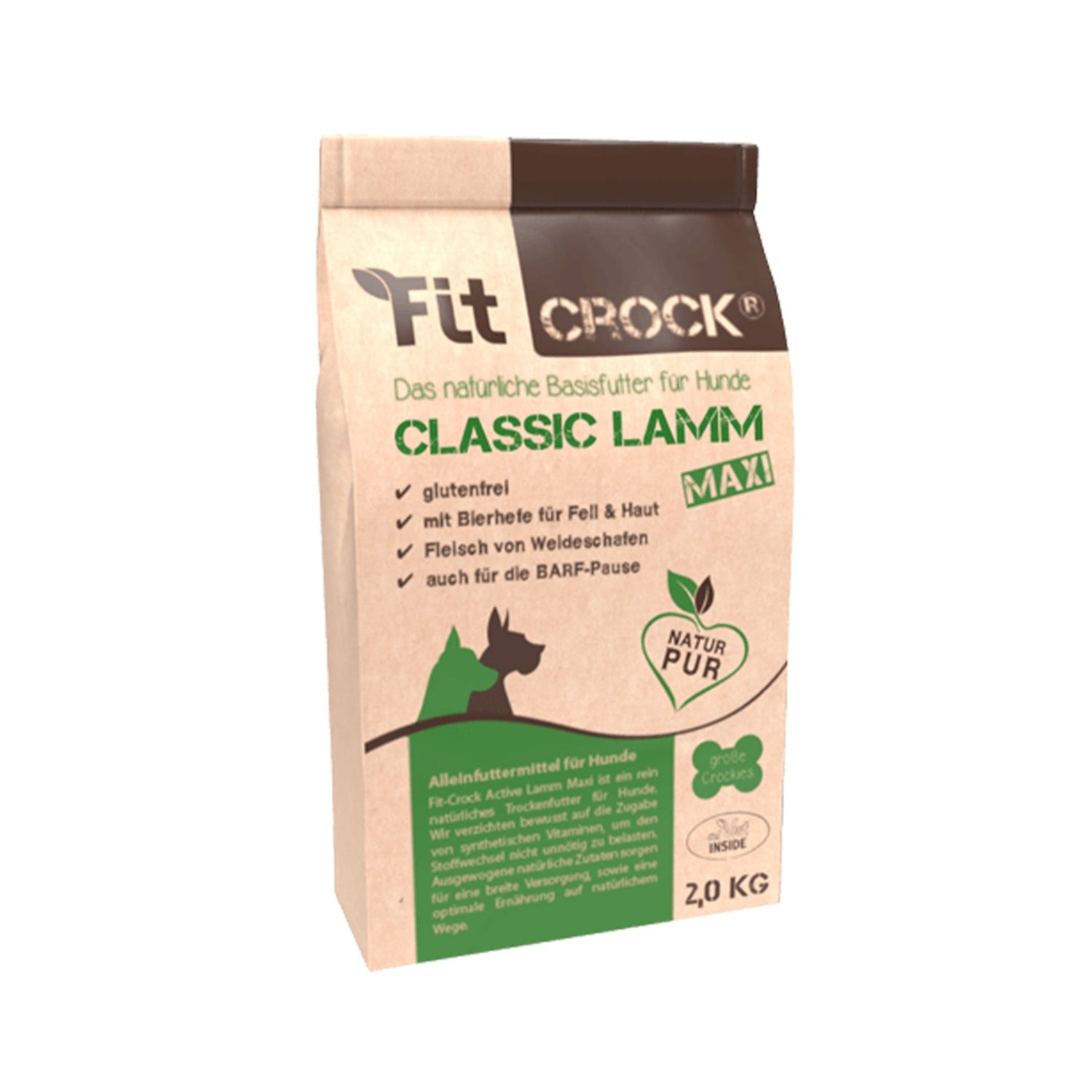 cdVet Fit-Crock Classic Lamm Maxi - Kaltgepresst - Woofshack