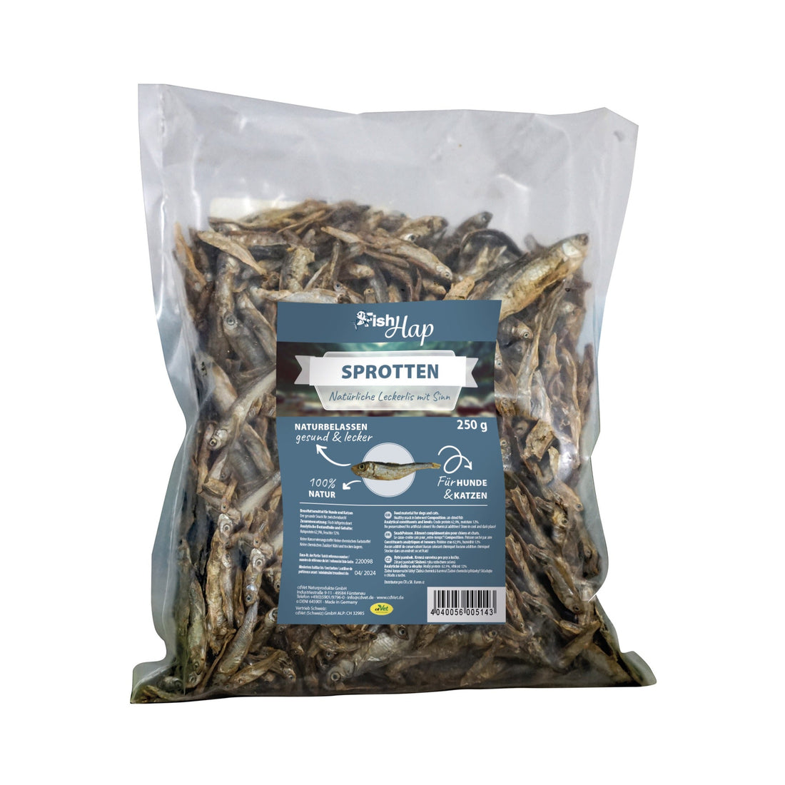 cdVet Fit - Hap FishHap Sprotten - Woofshack