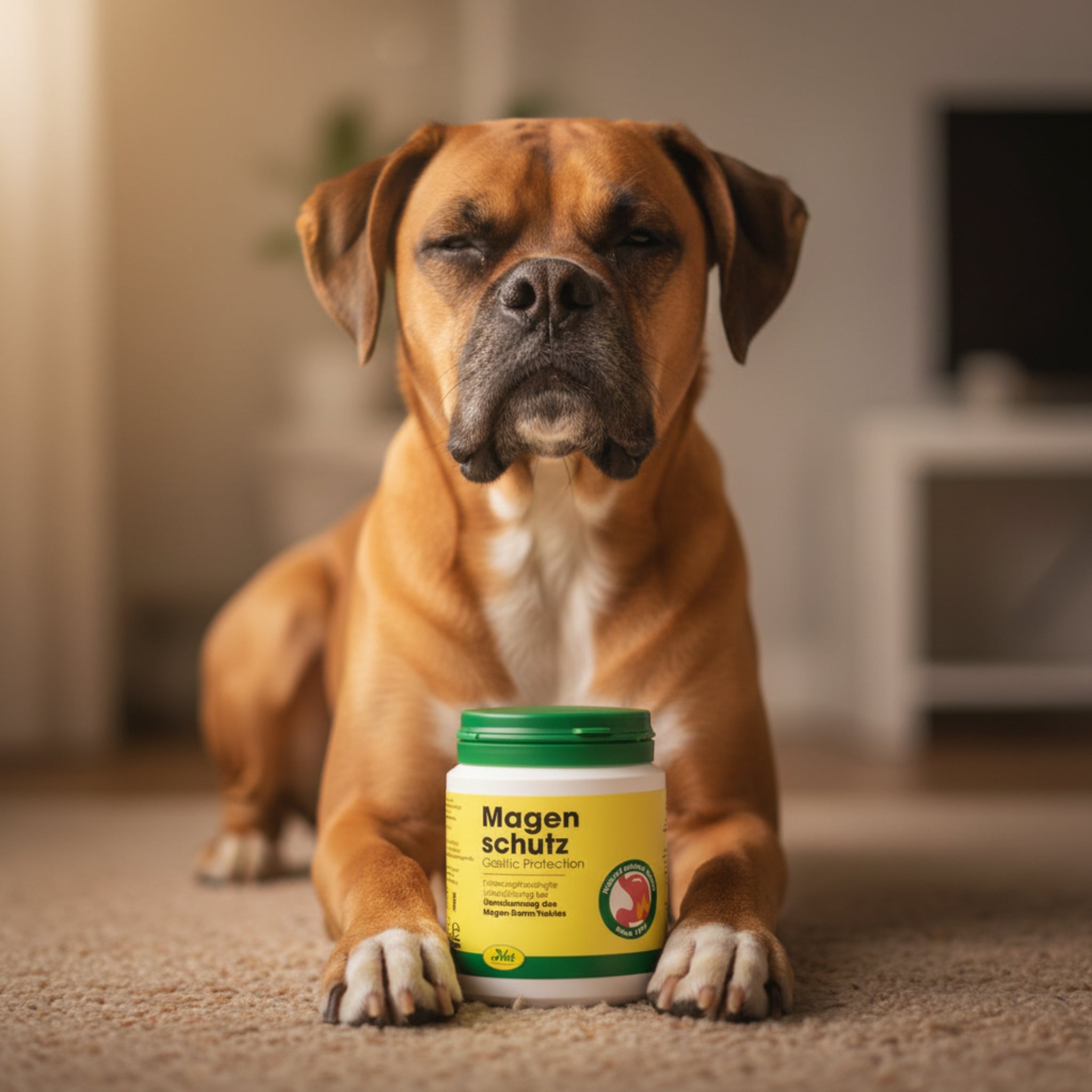 cdVet Magenschutz für Hunde &amp; Katzen – Natürliche Premium Ergänzung für gesunde Verdauung, Magenschleimhaut &amp; Darmflora bei empfindlichem Magen - Woofshack