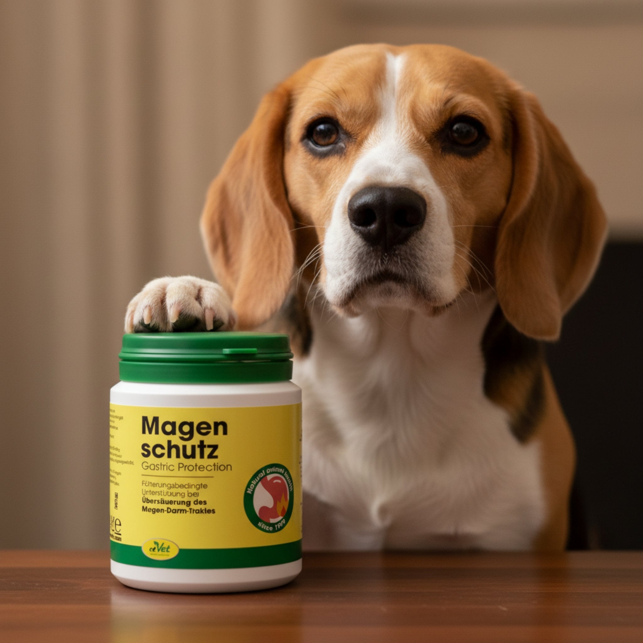 cdVet Magenschutz für Hunde &amp; Katzen – Natürliche Premium Ergänzung für gesunde Verdauung, Magenschleimhaut &amp; Darmflora bei empfindlichem Magen - Woofshack