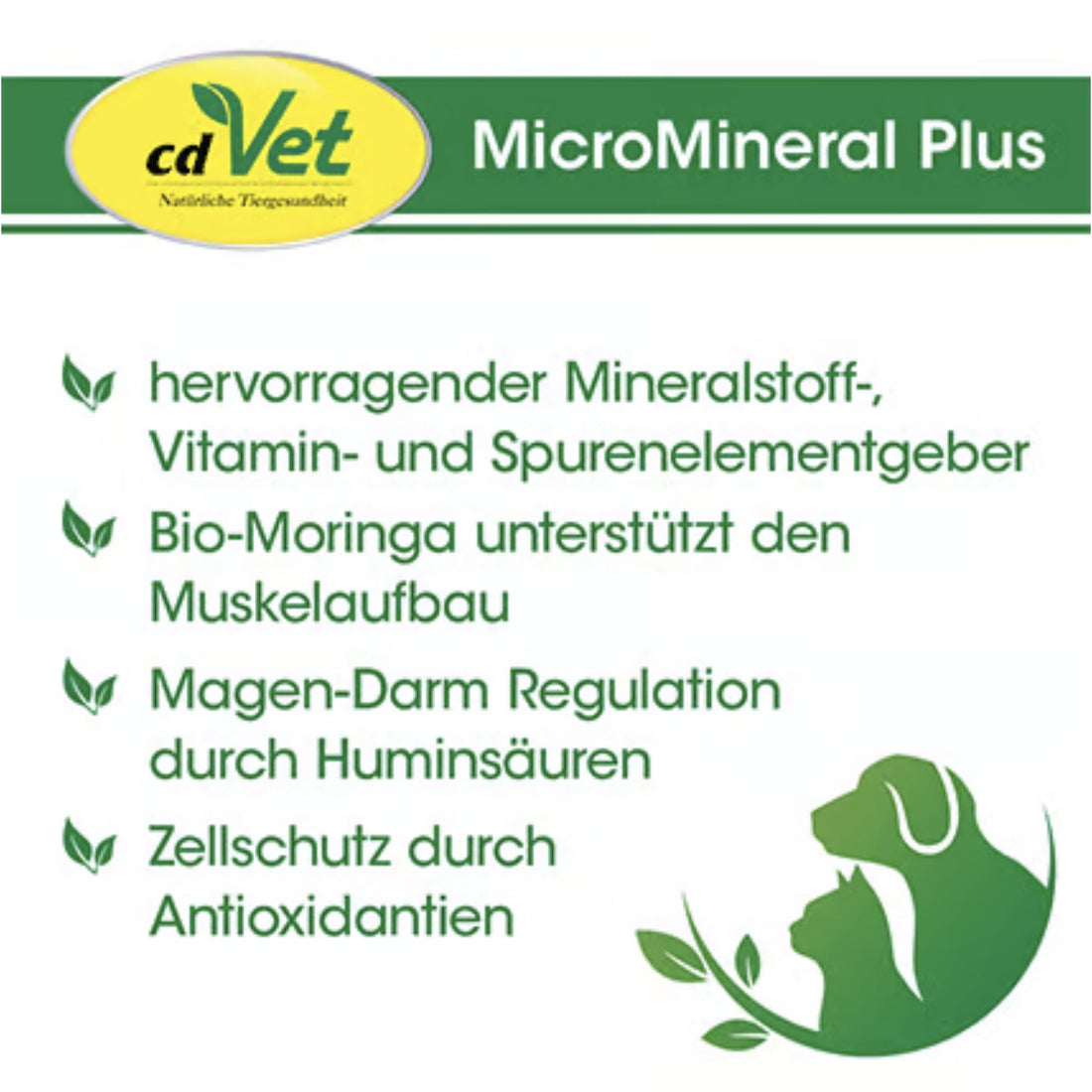 cdVet MicroMineral plus für Hunde - Woofshack