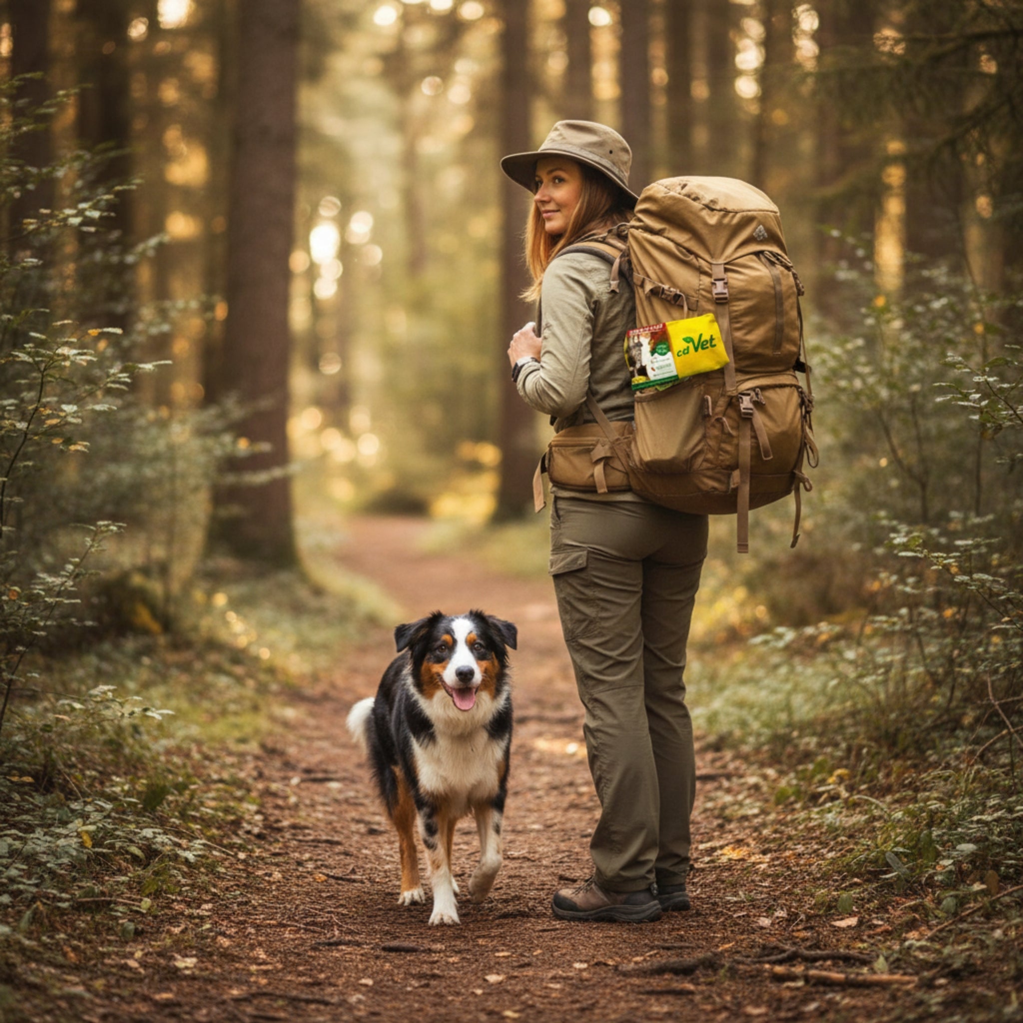 cdVet Notfall - Set für unterwegs – Erste Hilfe für Hunde bei Durchfall, Wunden, Magenproblemen &amp; Augenpflege - Woofshack