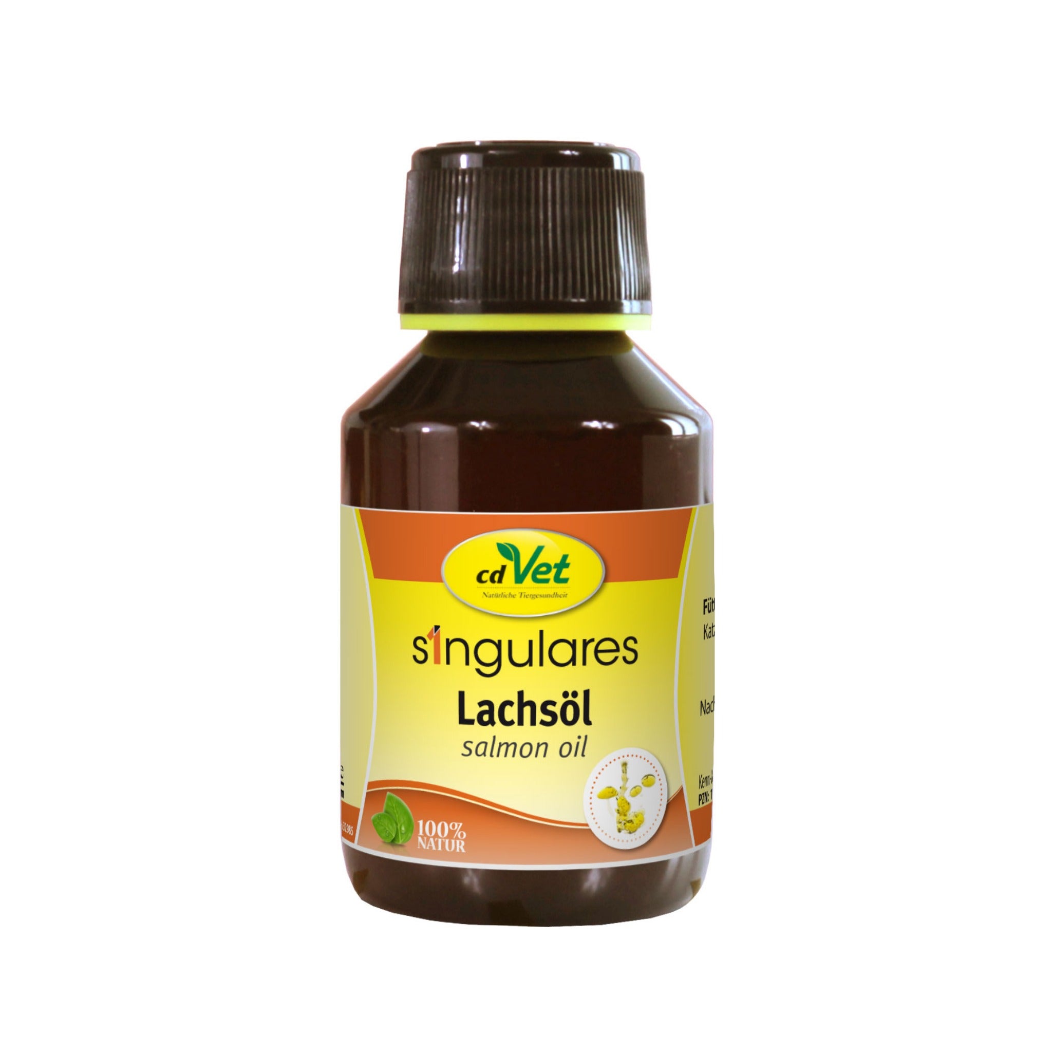 cdVet Singulares Lachsöl für Hunde &amp; Katzen – Premium Omega-3 für glänzendes Fell, gesunde Haut &amp; starke Gelenke