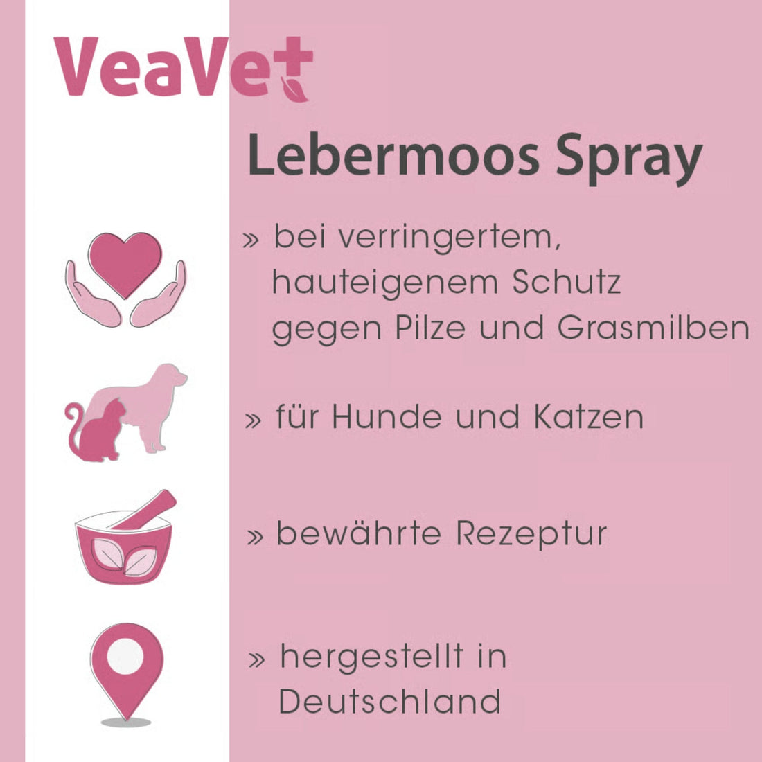 cdVet VeaVet Lebermoos Spray - Woofshack