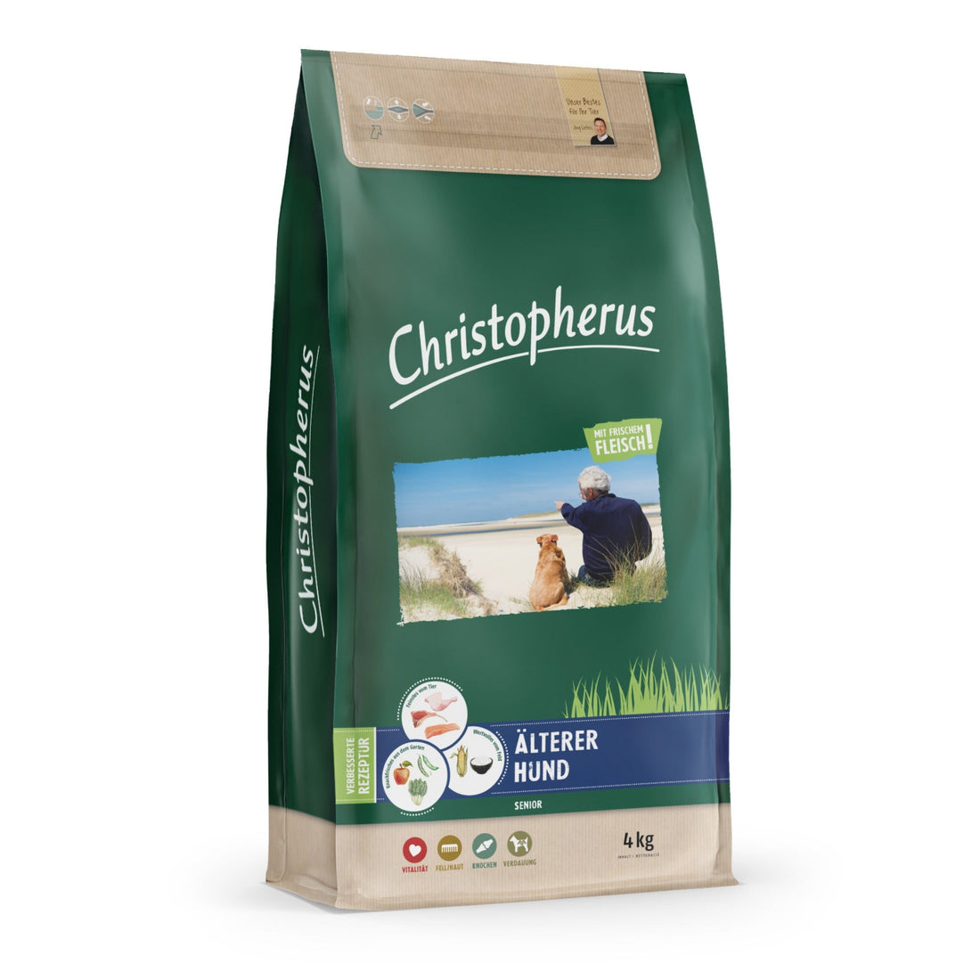 Christopherus Senior Älterer Hund, Trockenfutter - Woofshack