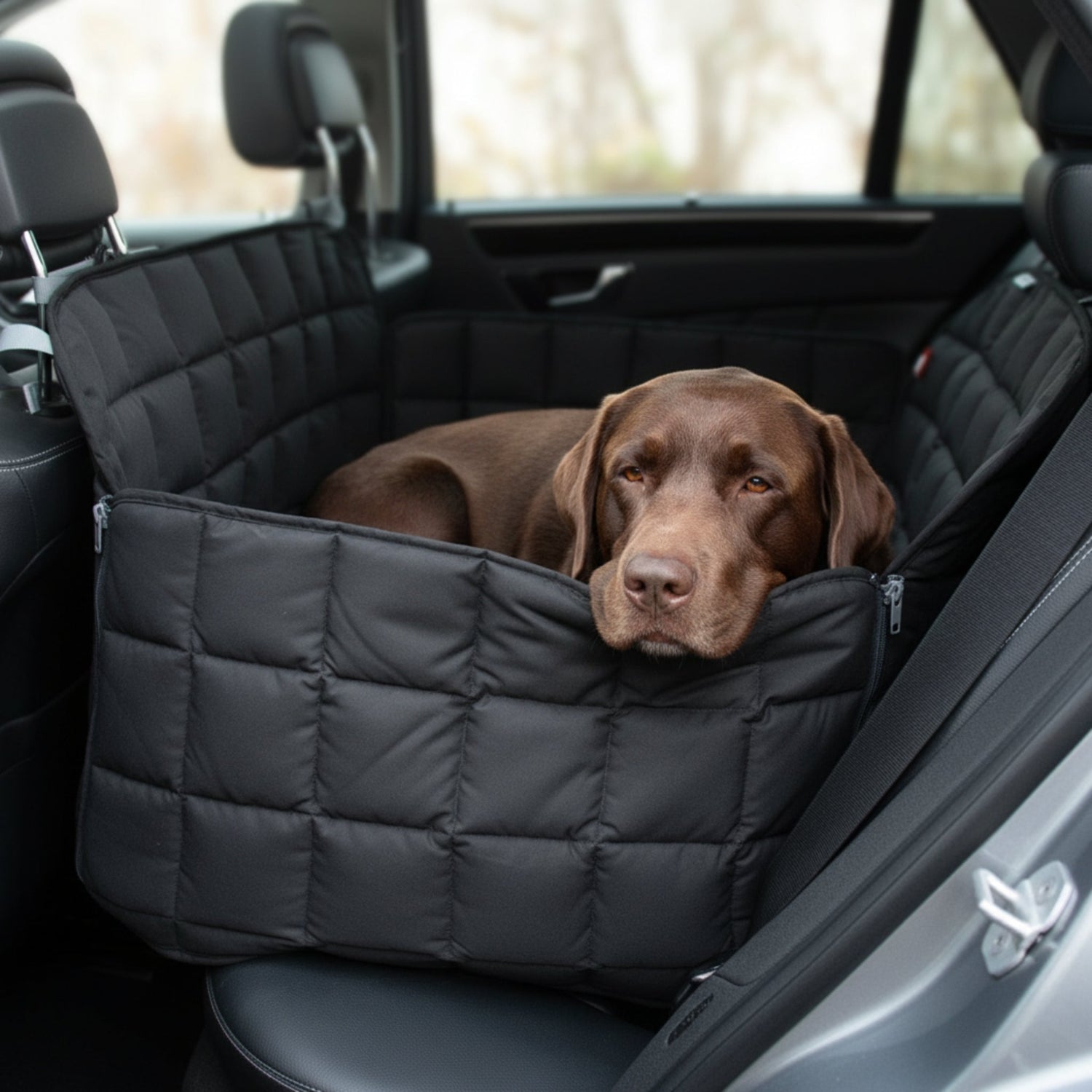 Doctor Bark 2 - Sitz Autoschondecke - Schützt vor Schmutz &amp; Haaren - Woofshack