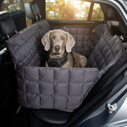 Doctor Bark 3 - Sitz Autoschondecke Premium – Rutschfest, Kratzfest &amp; Wasserdicht für Hunde - Woofshack