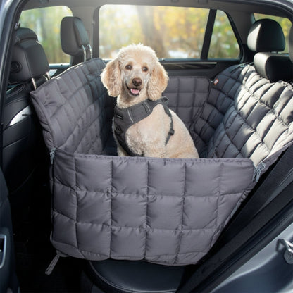 Doctor Bark 3 - Sitz Autoschondecke Premium – Rutschfest, Kratzfest &amp; Wasserdicht für Hunde - Woofshack