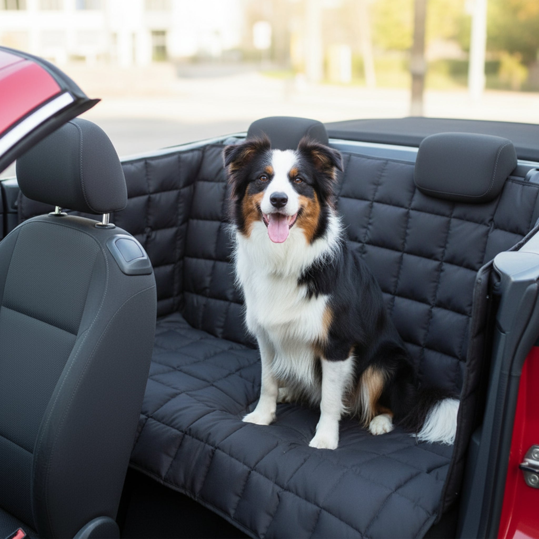 Doctor Bark Cabrio Autoschondecke 2 - Türer – Perfekter Schutz für Hundebesitzer - Woofshack