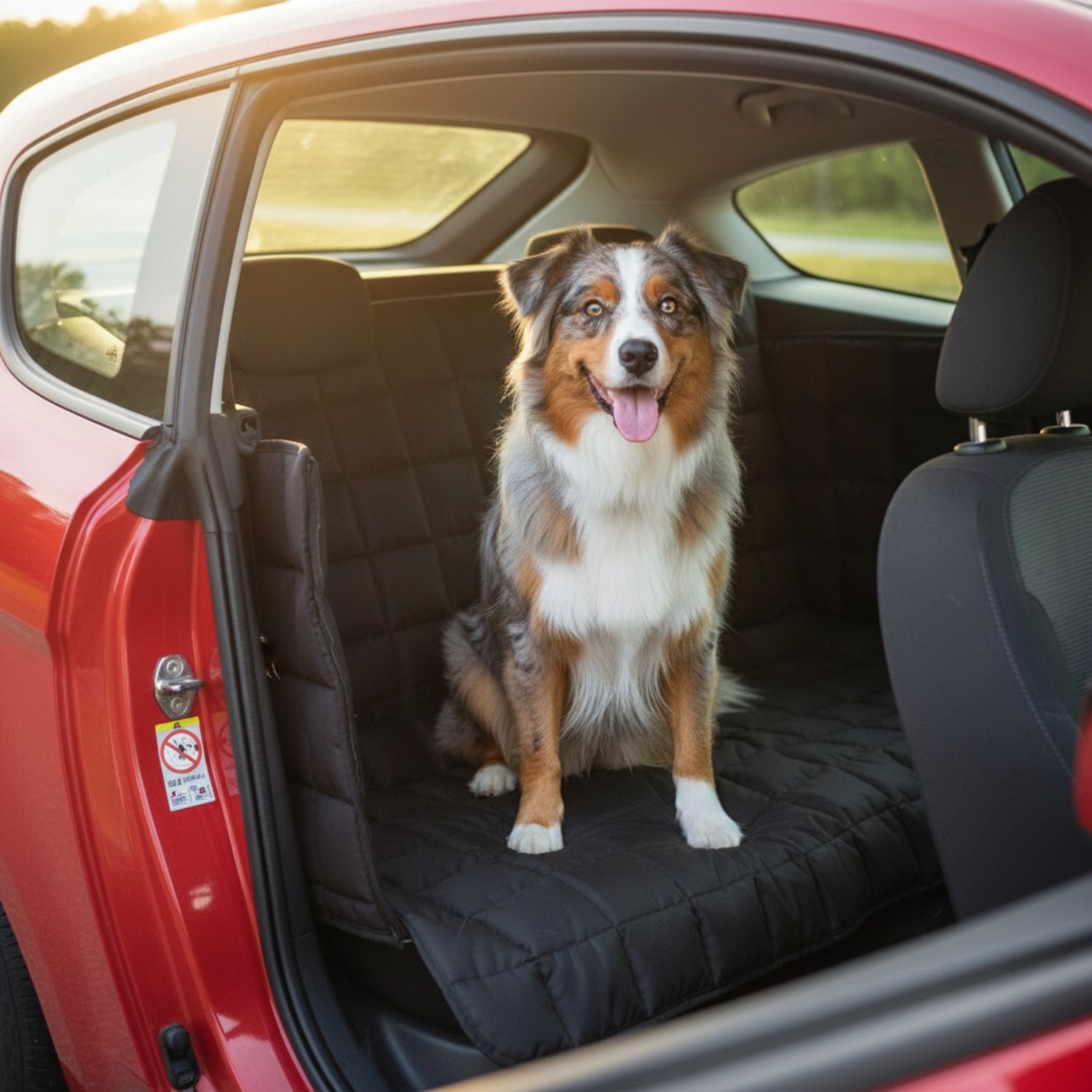 Doctor Bark Cabrio Autoschondecke 2 - Türer – Perfekter Schutz für Hundebesitzer - Woofshack