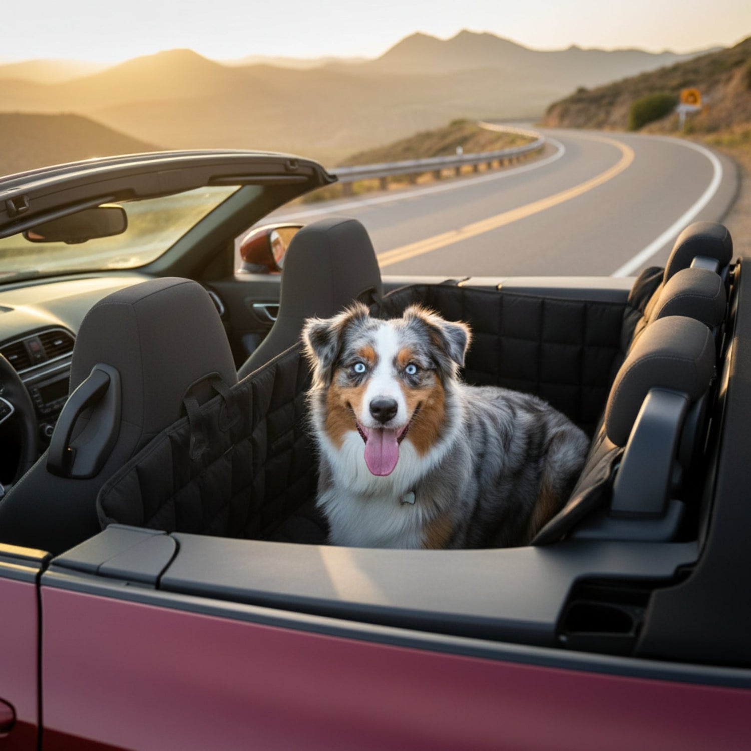 Doctor Bark Cabrio Autoschondecke 2 - Türer – Perfekter Schutz für Hundebesitzer - Woofshack
