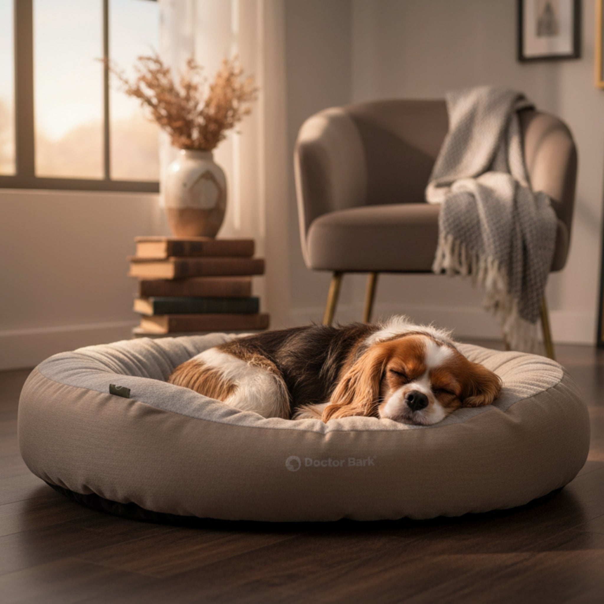 Doctor Bark Ergonomisches Hundenest Green Label – Hundebett gegen Gelenkschmerzen &amp; für erholsamen Schlaf - Woofshack