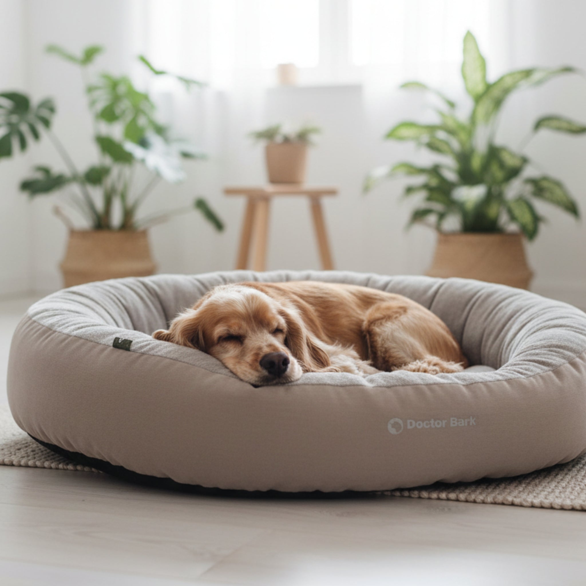 Doctor Bark Ergonomisches Hundenest Green Label – Hundebett gegen Gelenkschmerzen &amp; für erholsamen Schlaf - Woofshack