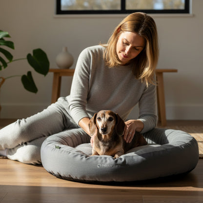 Doctor Bark Ergonomisches Hundenest Green Label – Hundebett gegen Gelenkschmerzen &amp; für erholsamen Schlaf - Woofshack